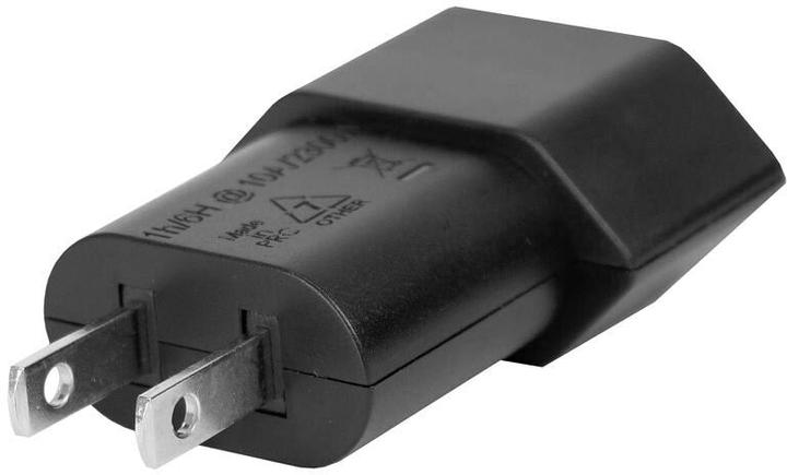 Actual product image Steffen Mains adapter 2-pin US/Japan