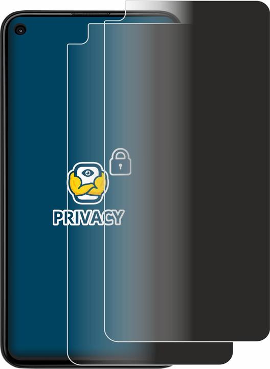 Actual product image BROTECT Anti-spy privacy film Blue light protection film (2 Piece, Google Pixel 4a 5G)