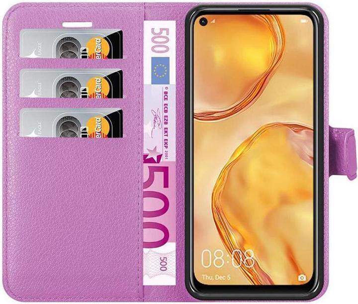 Actual product image Cadorabo Book with stand function cover (Huawei Nova 6 SE, Huawei P40 Lite, Huawei Nova 7i)