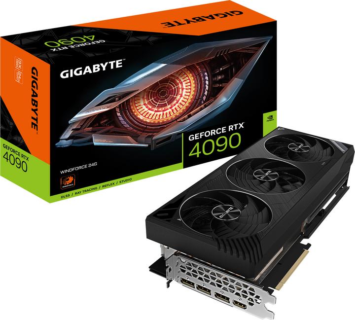 Produktbild Gigabyte GeForce RTX 4090 Windforce V2 (24 GB)