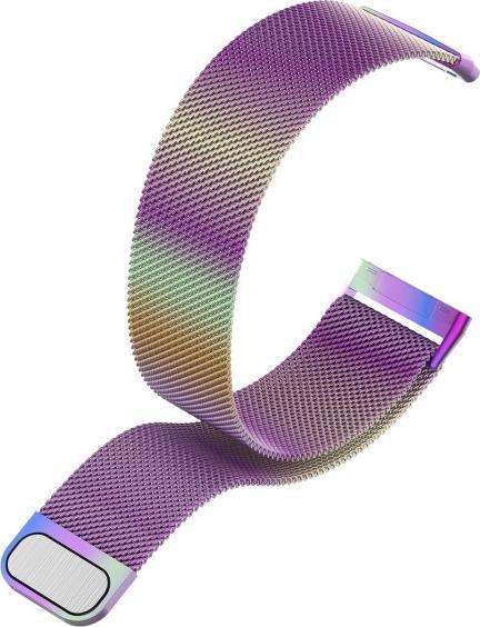 Produktbild Cover-Discount Fitbit Versa / Sense - Milanese Armband multicolor (Edelstahl, Versa 3, Sense)
