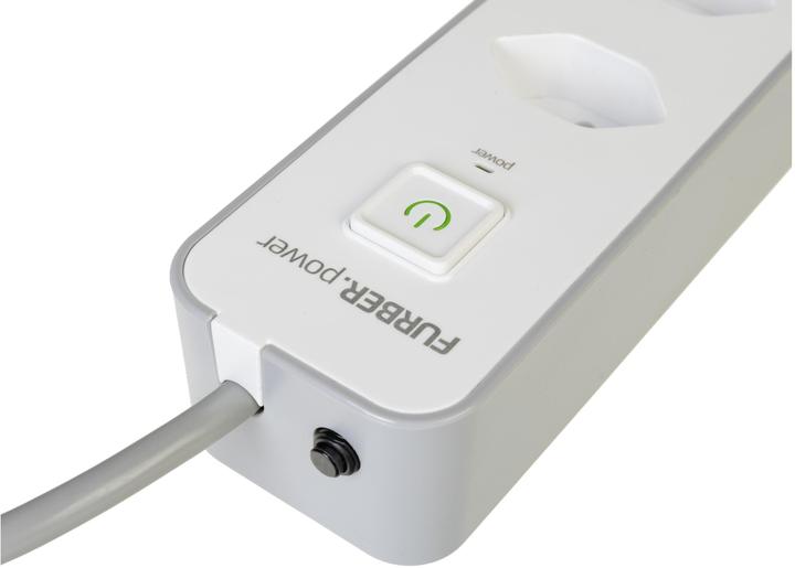 Produktbild Furber.power Steckdosenleiste (4 x, Typ 13, 1.50 m)