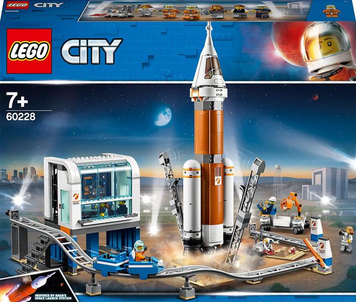 LEGO La fusée spatiale et sa station de lancement (60228, LEGO City)