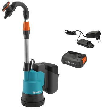 Produktbild Gardena Akku-Regenfasspumpe (Regenfasspumpe)