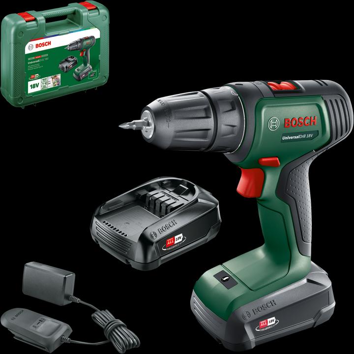 Productafbeelding Bosch Home & Garden UniversalDrill 18V (Oplaadbare batterij)