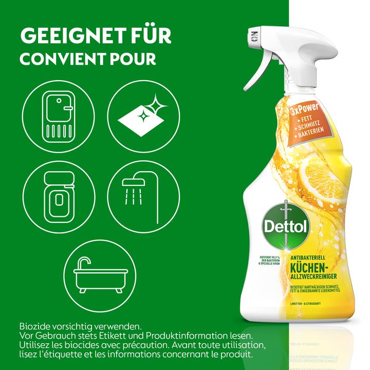 Produktbild Dettol Allzweck-Reiniger mit Limetten- & Citrusduft