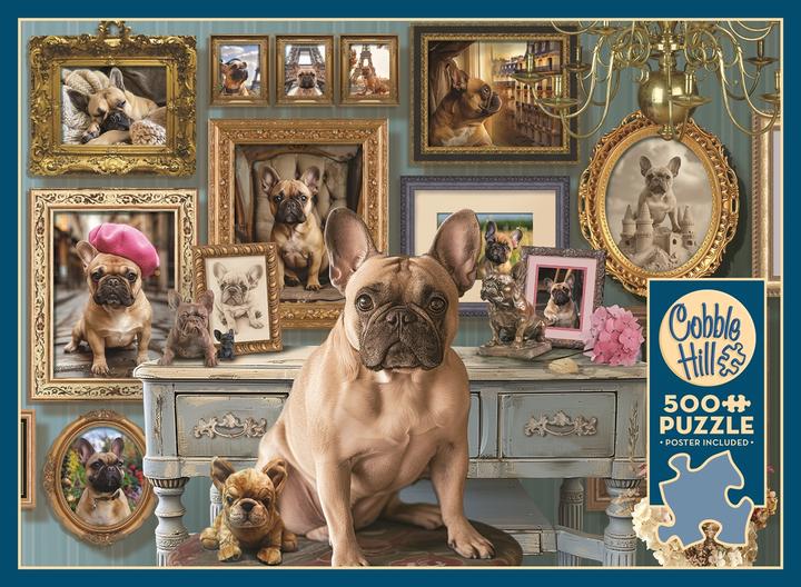 Immagine prodotto Cobble Hill Französische Bulldogge 500 Teile (500 pezzi)