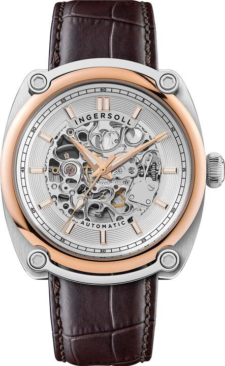 Immagine prodotto Ingersoll 1892 Ingersoll I13302 Orologio da Uomo Automatico Michigan 45mm 5ATM (Orologio scheletrato, 45 mm)