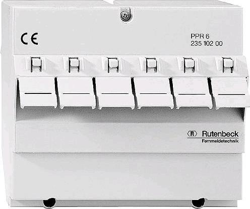Produktbild Rutenbeck Patchpanel für REG-Montage, 6 PPR-6 5-Ports, Cat.6/ClassE, geeignet für 2381 PPR-6