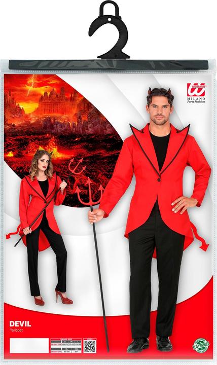 Image du produit Widmann Queue de pie du diable unisexe (XXL)