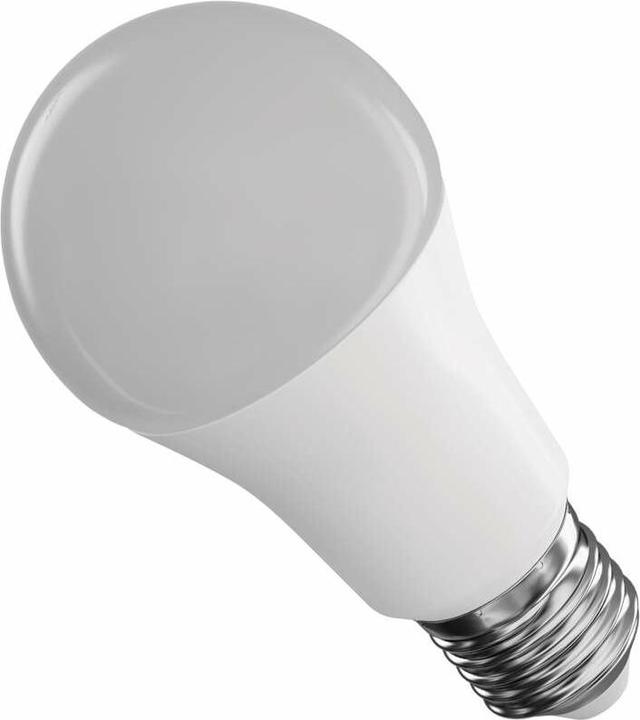 Actual product image Emos LED lamp GoSmart A60 / E27 / 9 W (60 W) / 806 lm / RGB / dimmable / Wi-Fi (E27, 9 W, 806 lm, 1 x, F)
