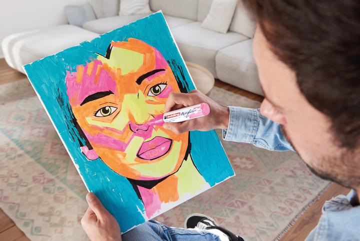 Produktbild Edding Acrylmarker 5000 Breit (Classy mauve, 10 mm, 1 x)