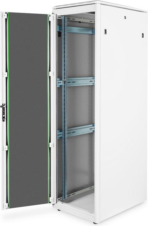 Actual product image Assmann DIGITUS 42U Unique network cabinet 600x800mm glass door gray (42 RU, 19 inch rack)