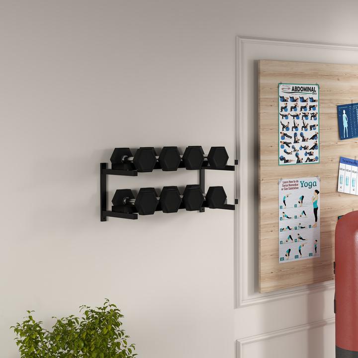 Actual product image SportNow Dumbbell rack with 2 levels