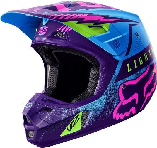 Produktbild Fox Helmet V2 Vicious Le Blue (XL)