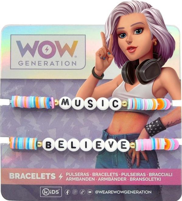 Image du produit Kids Licensing Wow Generation bracelets ass. (Matières plastiques)