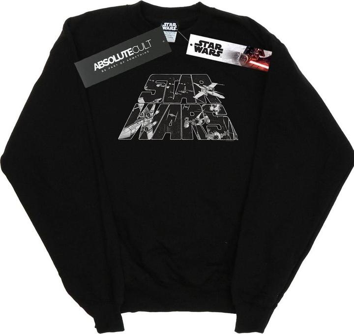 Produktbild Star Wars Logo Space Sketch Sweatshirt (M)