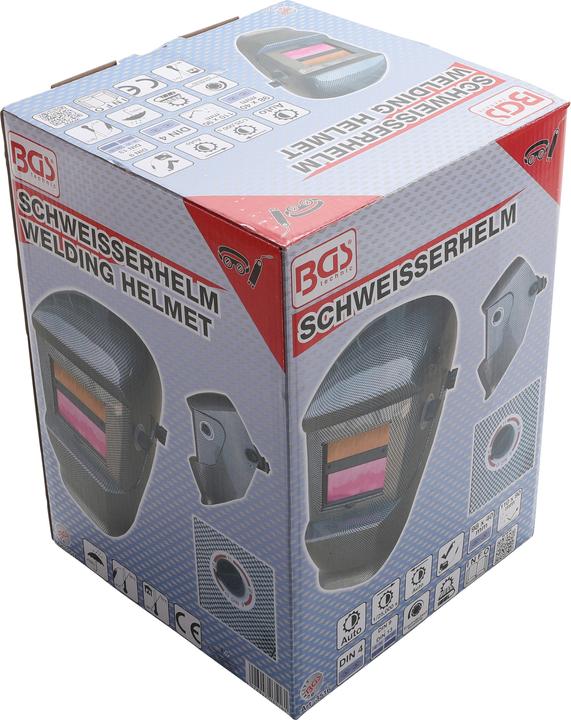 Actual product image BGS Welding Helmet | auto darkening