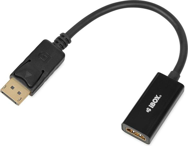Actual product image iBox Adapter IADP4K DisplayPort to HDMI 4K (HDMI, 20 cm)