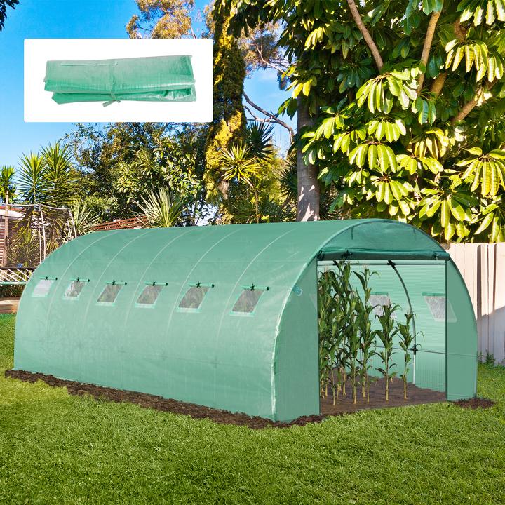 Actual product image Outsunny Cover for foil greenhouse