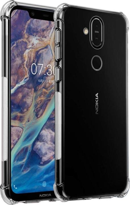 Produktbild Screenguard Nokia 8.1 Crystal Soft Airbag Bumper (Nokia 8.1)