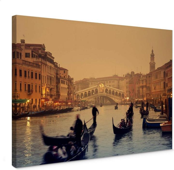 Image du produit Trenddeko Coucher de soleil à Venise (60 x 40 cm)