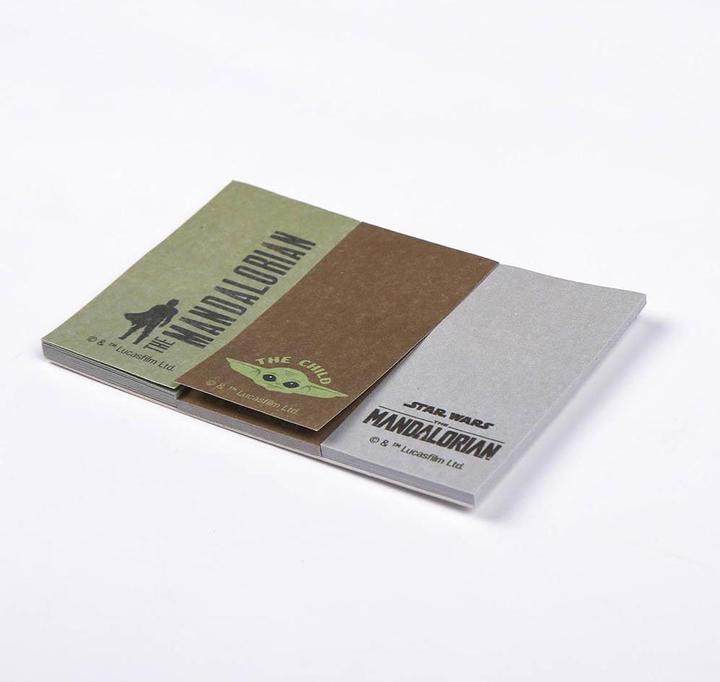 Actual product image The Mandalorian stationery set the child, brown