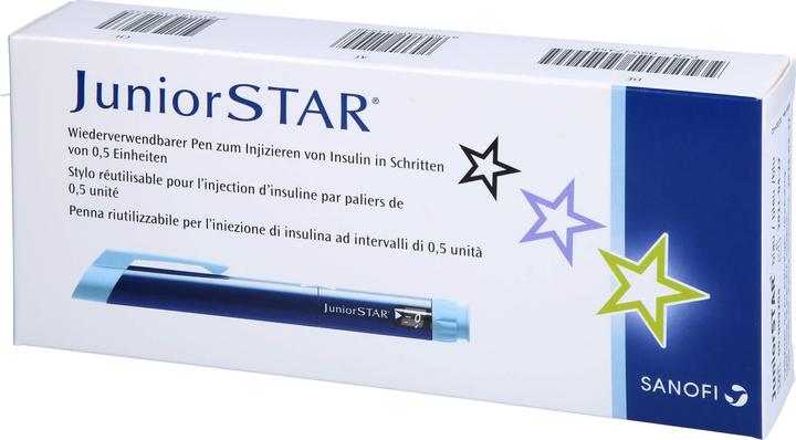 Actual product image Sanofi-Aventis Deutschland GmbH JuniorStar blue injection device, 1 pc