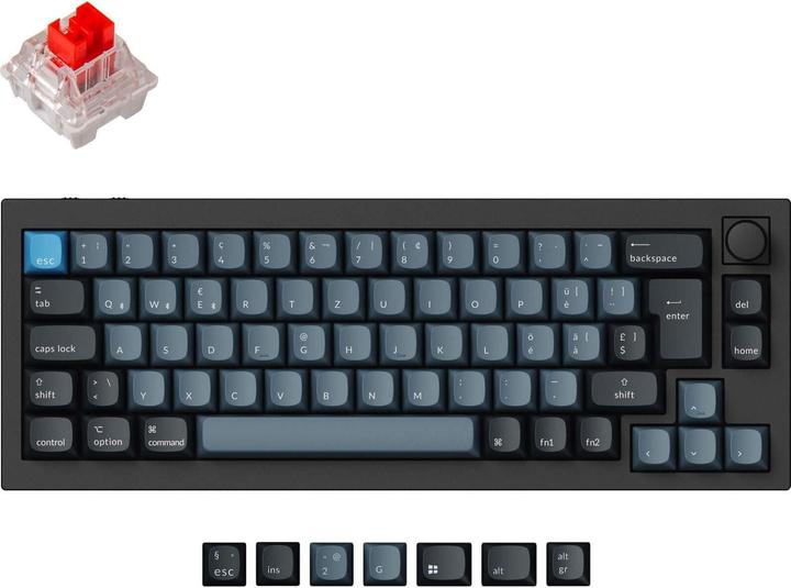 Image du produit Keychron Q2 Pro (CH, Filaire, Sans fil)