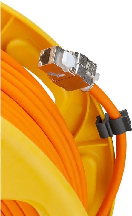Image du produit Goobay Enrouleur de câble mobile (S/FTP, CAT7a, 50 m)