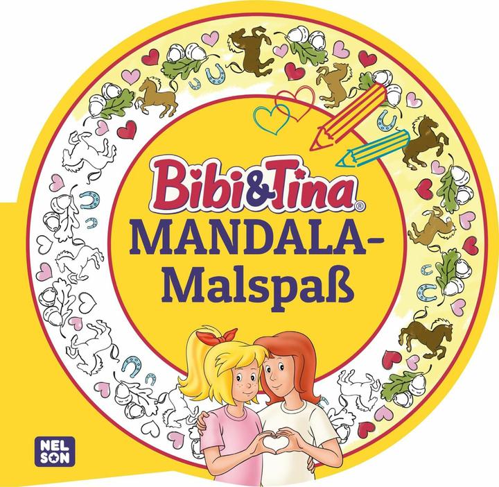 Immagine prodotto Bibi & Tina: divertimento da colorare MANDALA
