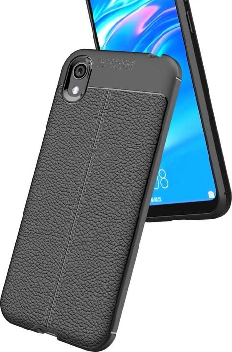 Actual product image Screenguard Huawei Y5 2019 Sleeve Leather Design TPU Cover (Huawei Y5 (2019))