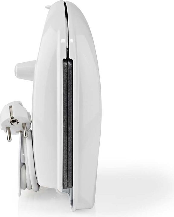 Actual product image Nedis KASM110FWT Sandwich Maker 700 W 20.5 x 12 cm Automatic Temperature Control ABS (EU plug)