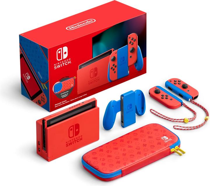 Produktbild Nintendo Switch - Mario Red & Blue Edition