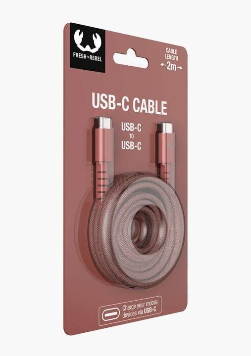 Immagine prodotto Fresh'N Rebel USB C - USB C (2 m, USB 3.0, 15 W)