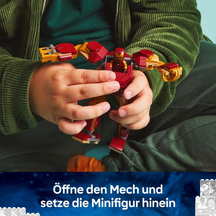 Actual product image LEGO Iron Man Mech vs. Ultron (76307, LEGO Marvel)