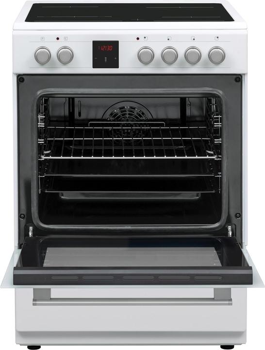 Actual product image Sharp KF-76VDD19W-DE Glass ceramic with timer
