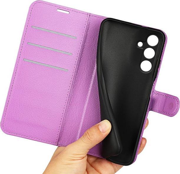 Immagine prodotto MU Classic Serie di copertine per libri in pelle Litchi (Samsung Galaxy S24 FE)