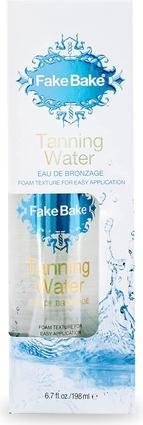 Image du produit Fake Bake Tanning Water self-tanner sous forme de mousse à l'eau 198ml + gant (Spray autobronzant, 198 ml)