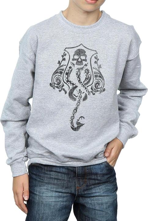 Actual product image Boys Dark Mark Crest Sweatshirt (128)