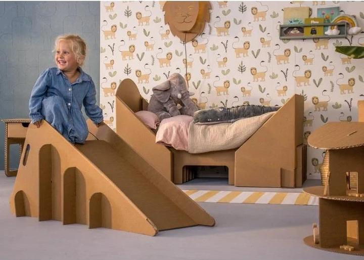 Produktbild Bins and Boxes Kleinkinderrutsche aus Pappe