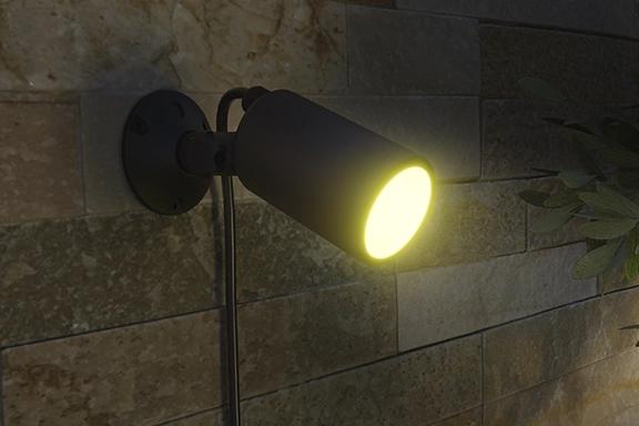 Productafbeelding Hama WLAN tuinlamp incl. grondspies, waterdicht, gekleurd, dimbaar (450 lm, IP65)