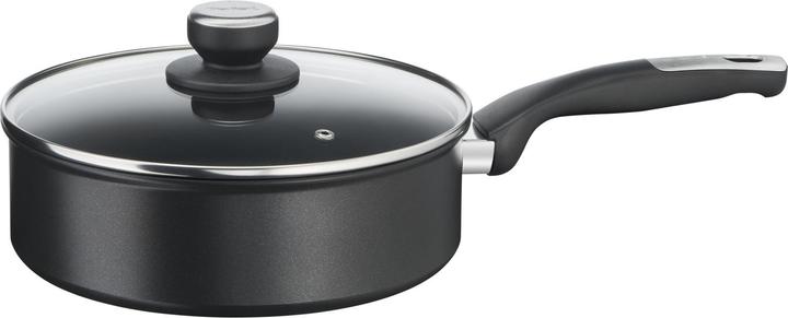 Tefal Unlimited Hapjespan met deksel 24 cm (24 cm, Frying pan, Aluminium)
