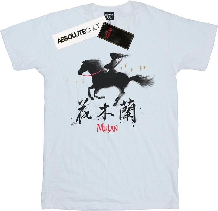Immagine prodotto Disney Mulan Movie Wind Silhouette Maglietta Ampia Donna (4XL)