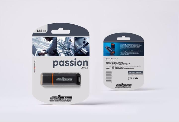 Image du produit Disk2go passion 3.0 (128 Go, USB-A)