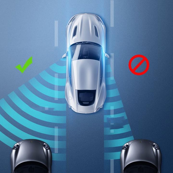 Actual product image Baseus blind spot mirror
