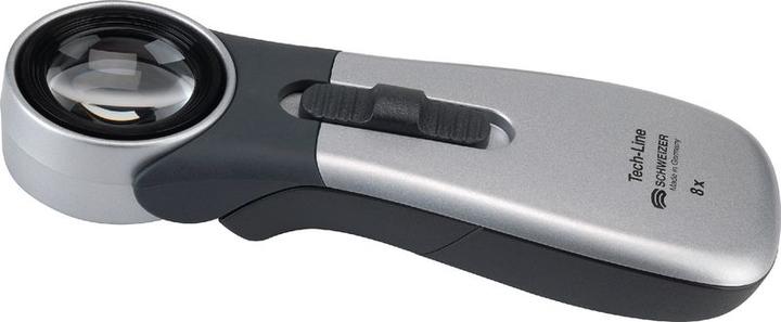 Actual product image Schweizer Optik Hand magnifier with light Tech-Line CLASSIC