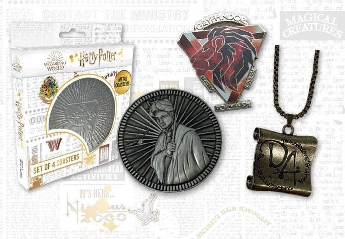 Fanattik Harry Potter: Sammelmünze (4er Set)