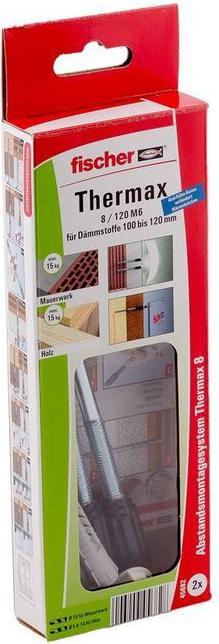 Immagine prodotto Fischer TherMax 8/120 M6 (2) (2 pz.)