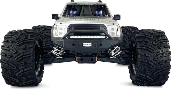 Actual product image Amewi RC car AMX Mammoth Monster Truck without battery/silver 14+ (RTR Ready-to-Run)